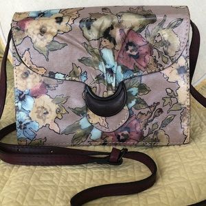 PATRICIA NASH Van Sannio leather crossbody bag